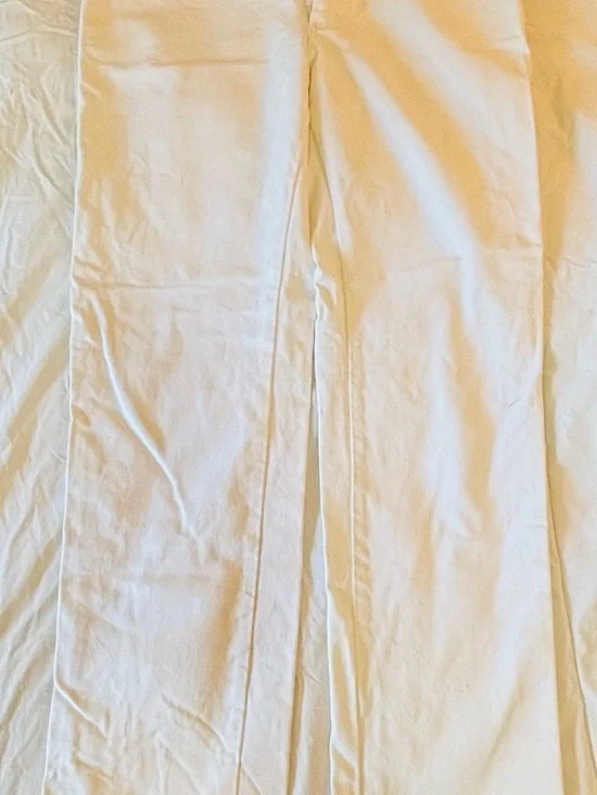 Classic White Straight-Leg Jeans wrangler bootcut cowgirl western - Picture 6 of 7